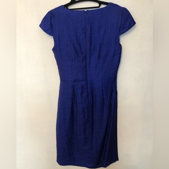 Gorgeous sapphire blue dress. Size 4. Hardly worn. - Picture 8 of 9